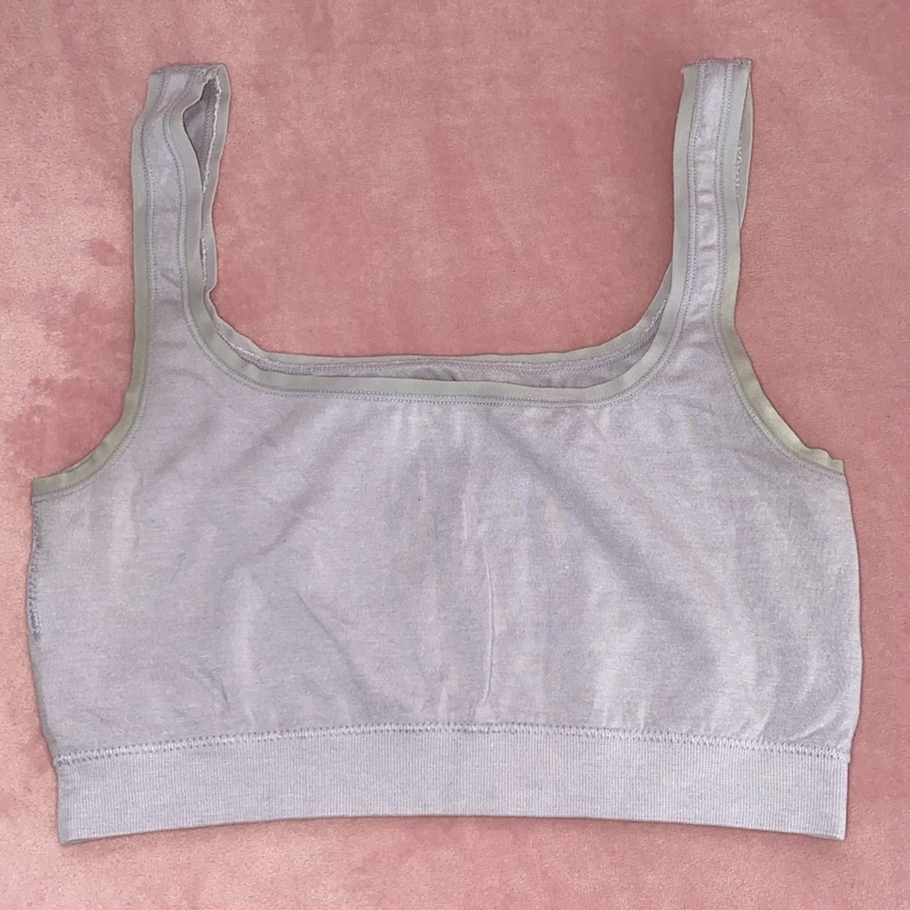 Yummie Tummie Tanya Bralette Softserve Light Lavender Seamless Wireless Bra S